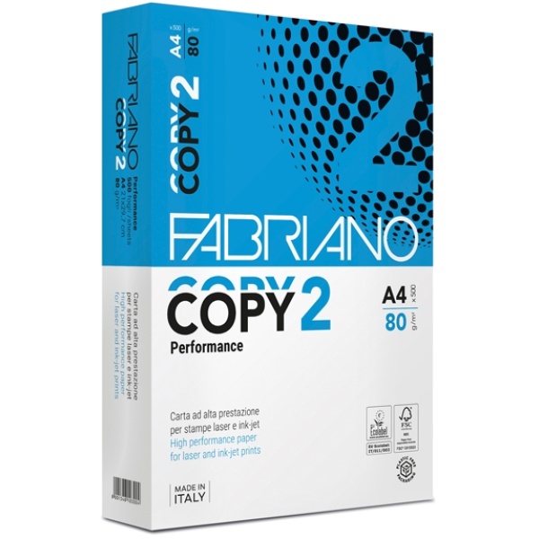 Bancale carta per fotocopie Fabriano Copy 2 A4 - 80 gr.